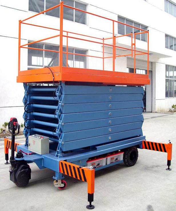 福州助力行走剪叉式高空作业平台
